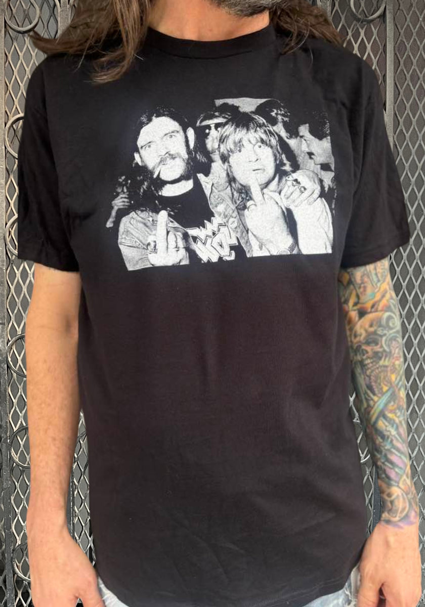 Ozzy Osbourne & Lemmy 'Better Daze' Men's Band T-Shirt - Black