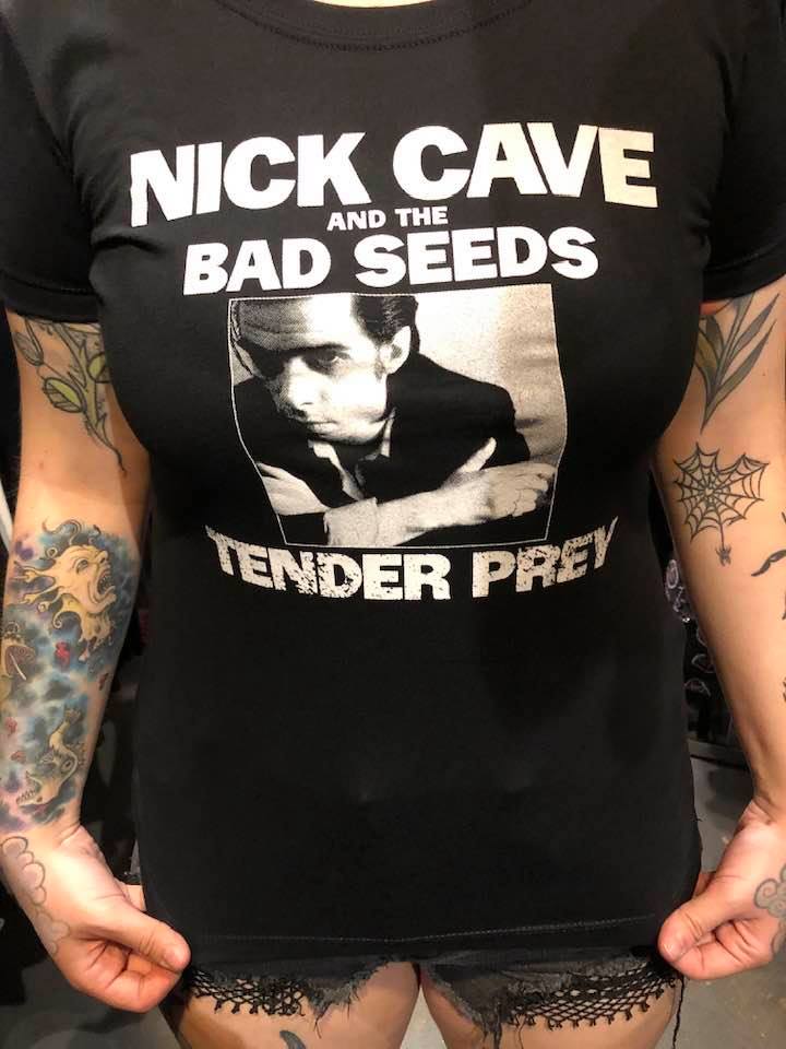 Nick Cave And The Bad Seeds 'Tender Prey' Women's Band T-Shirt