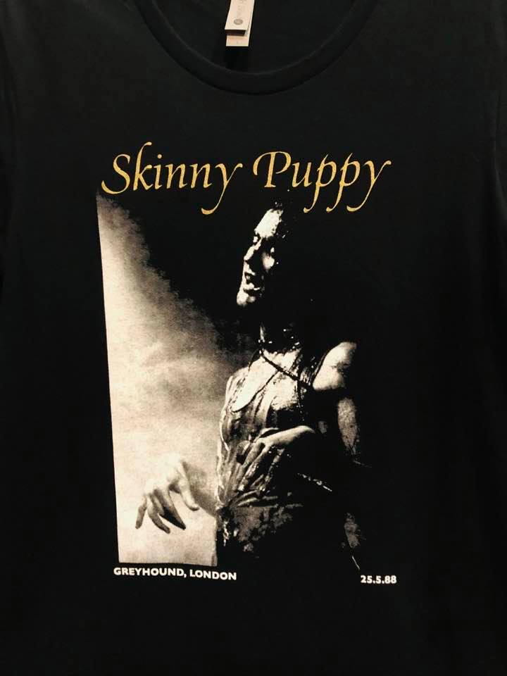 skinny puppy ロンT Skinny Puppy - 'Greyhound-London' tee – Kulture Vulture Nola
