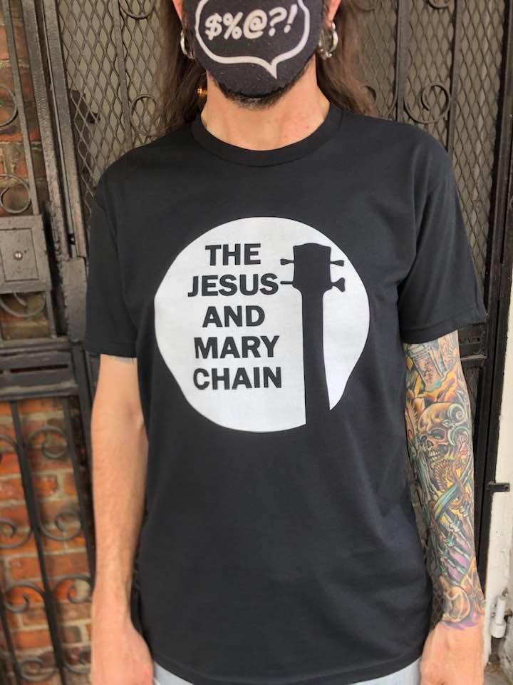 The Jesus & Mary Chain 'Shadow' Men's Band T-Shirt - Black | Band