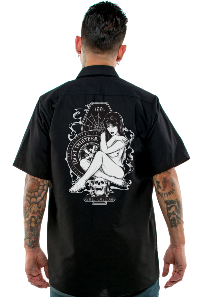 Miss Trust' - Lucky 13 Mens Button Up Workshirt – Kulture