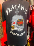 ORIGINAL VINTAGE Slayer 'Slatanic Wehrmacht' 1985 Tour tee