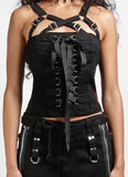 Tripp - Black Corset Top