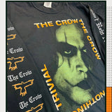 The Crow/Type O Negative 'Brandon' Long Sleeve Men's Graphic T-Shirt - Black