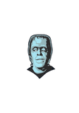 The Munsters enamel pin featuring Herman Munster's headshot.