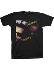 Black t-shirt with Bad Brains band graphic design and text.