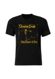 Christian Death Only Theatre of Pain black t-shirt featuring album artwork, displayed on a white background.
