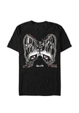 Front of Electric Wizard Time to Die black t-shirt featuring album artwork, displayed on a white background.