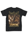 Front of Emperor IX Equilibrium black t-shirt featuring album artwork, displayed on a white background.
