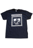 Front of EyeHateGod New Orleans black t-shirt featuring the album artwork photographed on a white background.