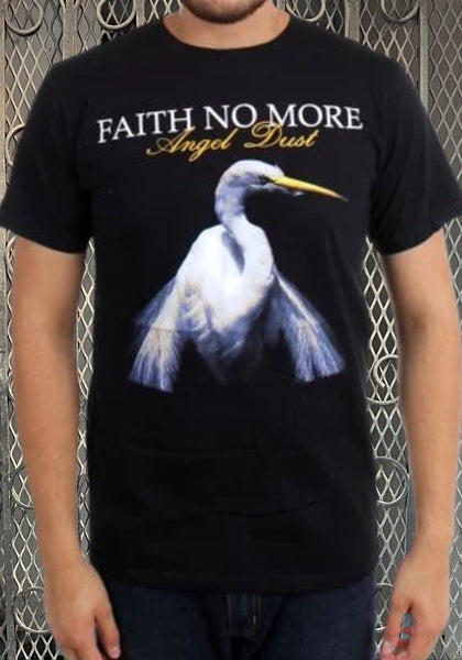 Faith No More 'Angel Dust' Men's Band T-Shirt - Black | Band Tee