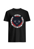 The Pixies Good Friends black t-shirt featuring album artwork, displayed against a white background.