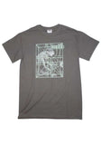 The Pixies Doolittle grey t-shirt featuring the album artwork, displayed on a white background.