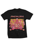 Black Sabbath Bloody Sabbath black t-shirt featuring album artwork, displayed on a white background.