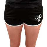 Women's 'Baphomet' Shorts - Black