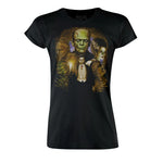 Universal Monsters - 'Color Collage' womens tee
