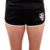 Women's 'Skeleton Hands' Shorts - Black