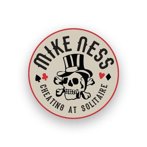 Mike Ness - 'Cheating' Enamel Pin