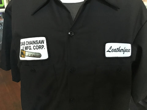 Texas Chainsaw / Leatheface button up Workshirt !