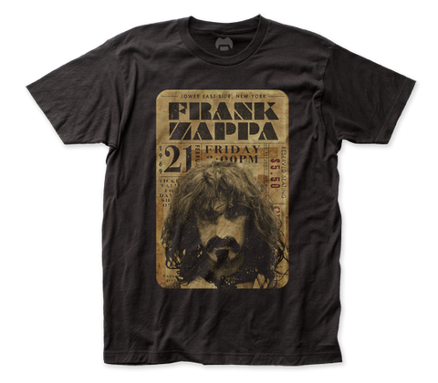Frank Zappa - Vintage Concert Ticket tee